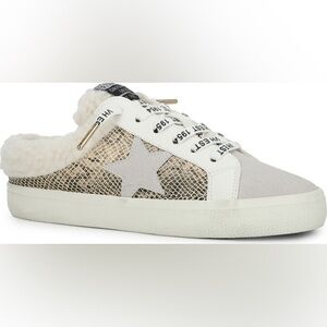 Vintage Havana Heavenly Faux Shearling Lined Low Top Mule